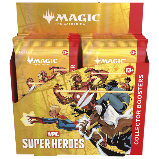 Magic The Gathering: Marvel Super Heroes: Collector Booster Box