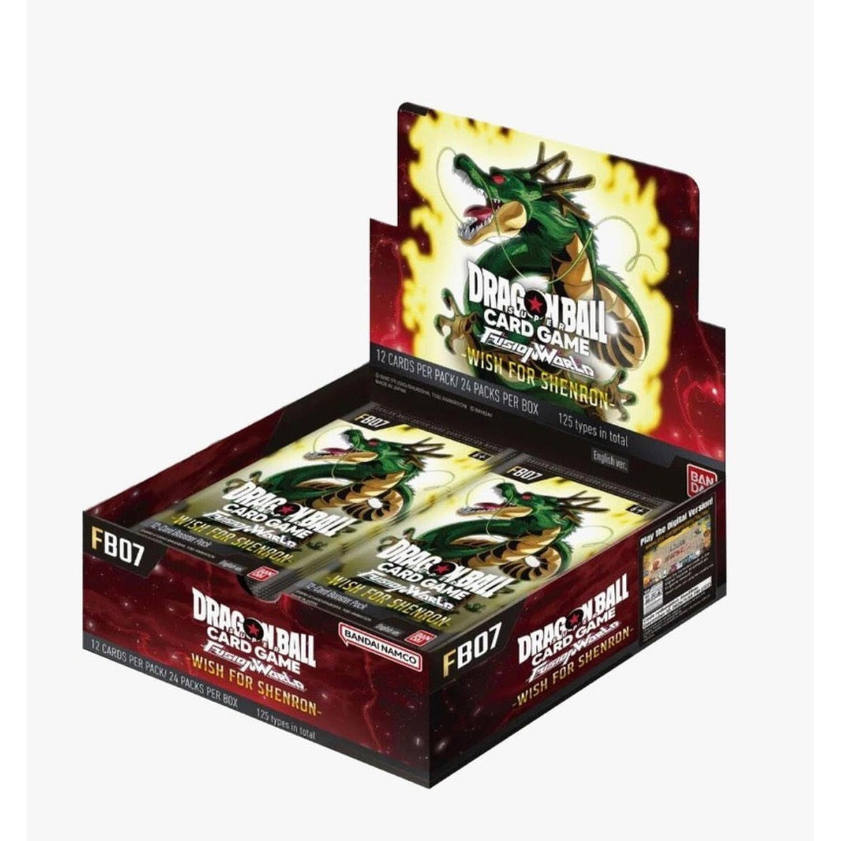 Dragon Ball Fusion World: Fb07 Wish For Shenron Booster Box