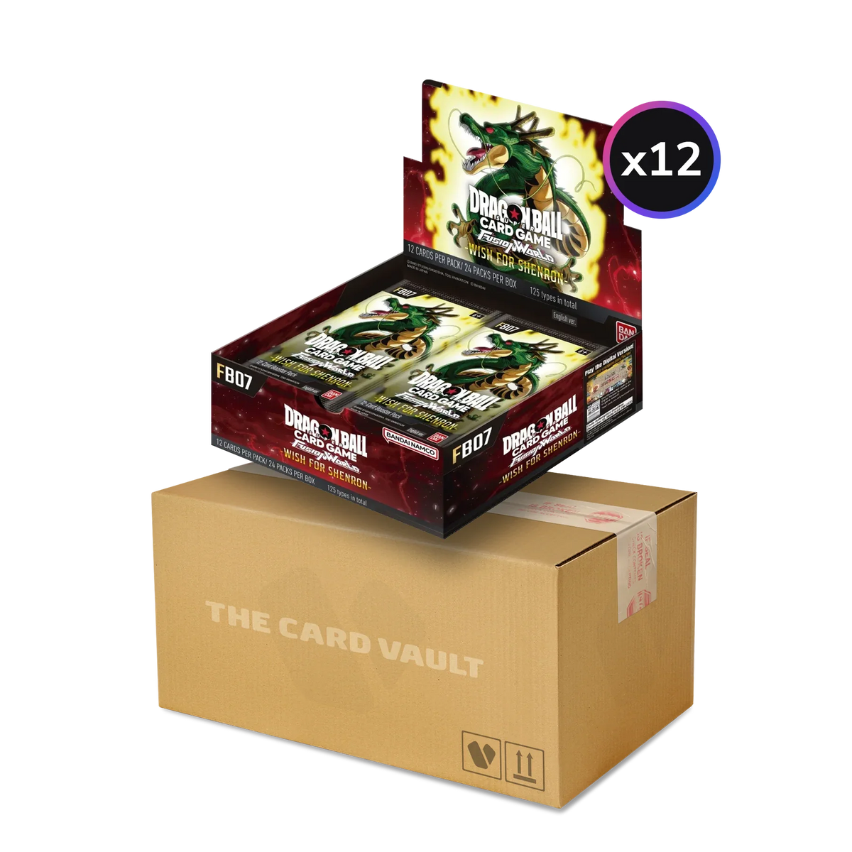 Dragon Ball Super Cg Fusion World - Wish For Shenron (Fb07) - Display Case (12X Booster Boxes)