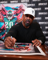 IMMORTALSTM BRIAN DAWKINS "RELENTLESS" LEGACY FINE ART EDITION – DUAL AUTOGRAPH