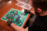 IMMORTALSTM BRIAN DAWKINS "RELENTLESS" LEGACY FINE ART EDITION – DUAL AUTOGRAPH