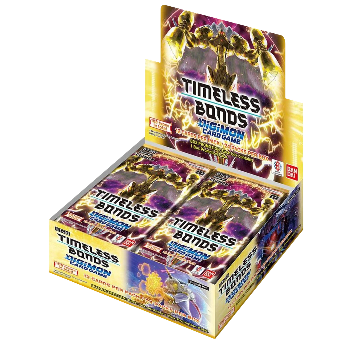 Digimon Card Game - Timeless Bonds (Bt26) - Booster Box (24 Packs)
