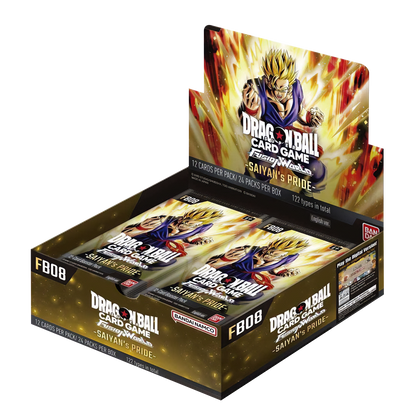 Dragon Ball Super Cg Fusion World - Saiyan's Pride (Fb08) - Booster Box (24X Packs)