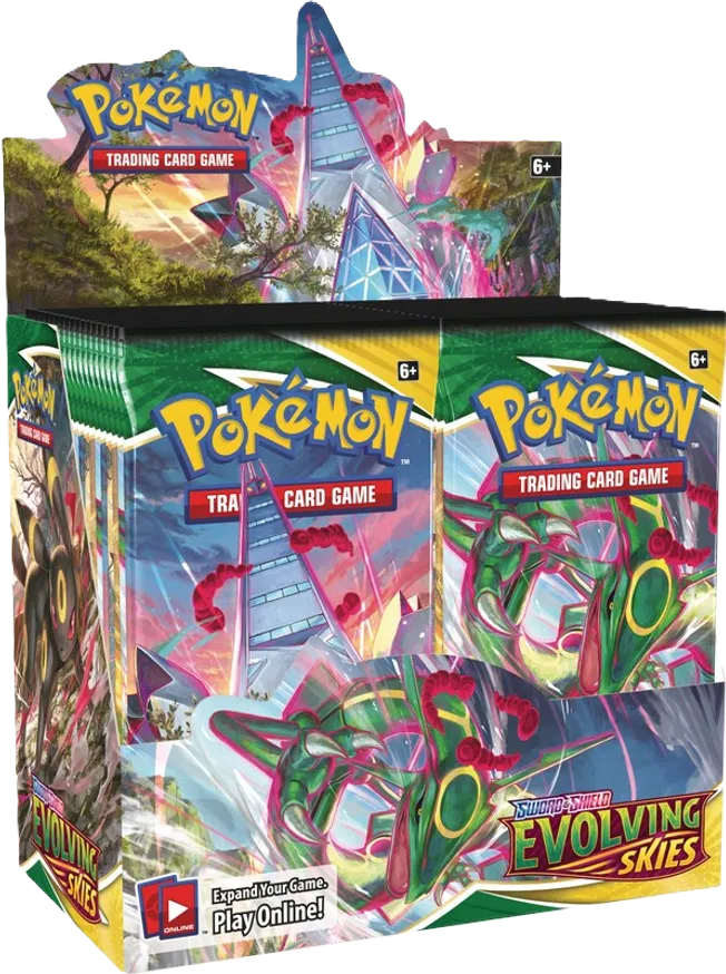 Sword & Shield - Evolving Skies Booster Box (Cassius Marsh Stream Only)