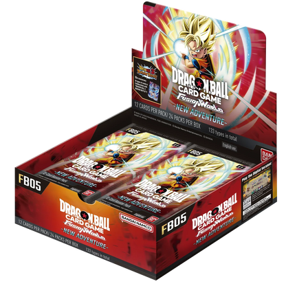 Dragon Ball Super Cg Fusion World - New Adventure (Fb05) - Booster Box (24X Packs)
