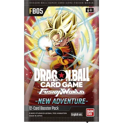Dragon Ball Super Cg Fusion World - New Adventure (Fb05) - Booster Box (24X Packs)