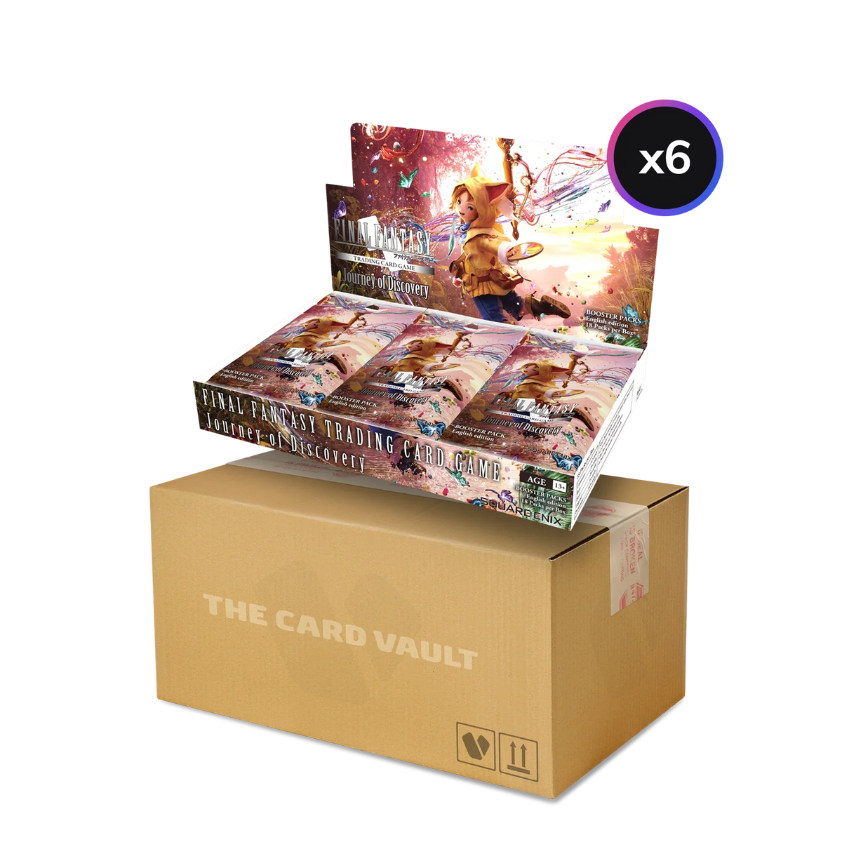 Final Fantasy TCG - Opus Xxvii (27) - Journey Of Discovery - Display Case (6X Booster Boxes)