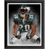 Hand Signed Brian Dawkins "WEAPON X" Art Print