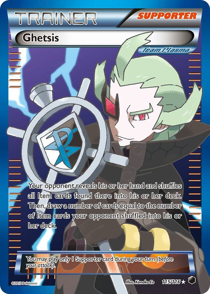 Ghetsis (Team Plasma) (Full Art) - Plasma Freeze (Plf)
