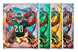 IMMORTALSTM BRIAN DAWKINS "RELENTLESS" LEGACY FINE ART EDITION – DUAL AUTOGRAPH
