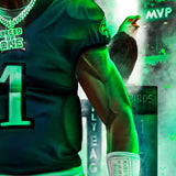 Jalen Hurts “Breed Of One” Artist X Athlete Dual Autograph