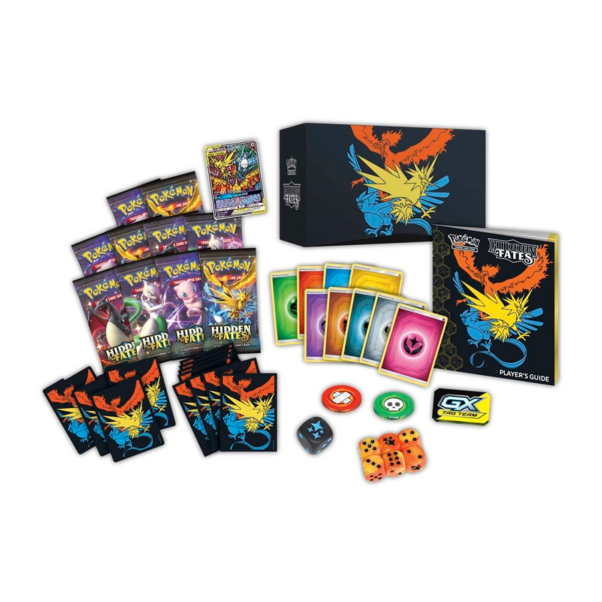 Pokemon Sun And Moon Hidden Fates Elite Trainer Box