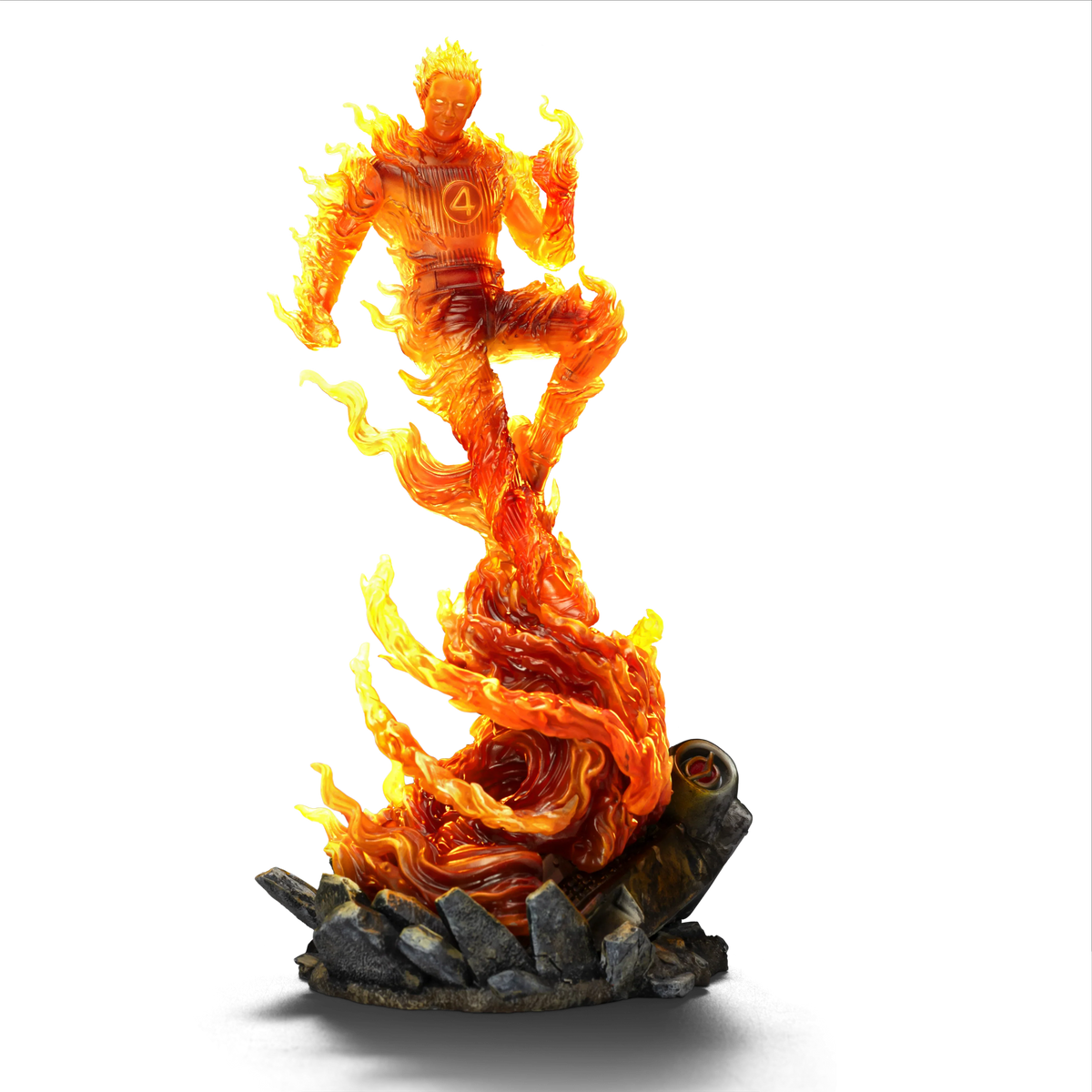 Iron Studios - The Fantastic Four: First Steps - Human Torch Bds Art Scale Statue 1/10