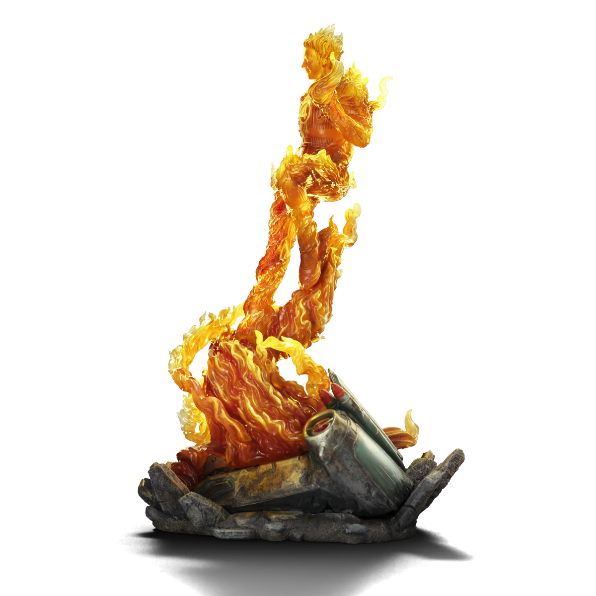 Iron Studios - The Fantastic Four: First Steps - Human Torch Bds Art Scale Statue 1/10