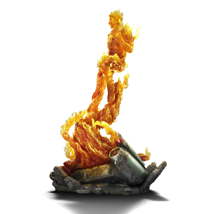 Iron Studios - The Fantastic Four: First Steps - Human Torch Bds Art Scale Statue 1/10