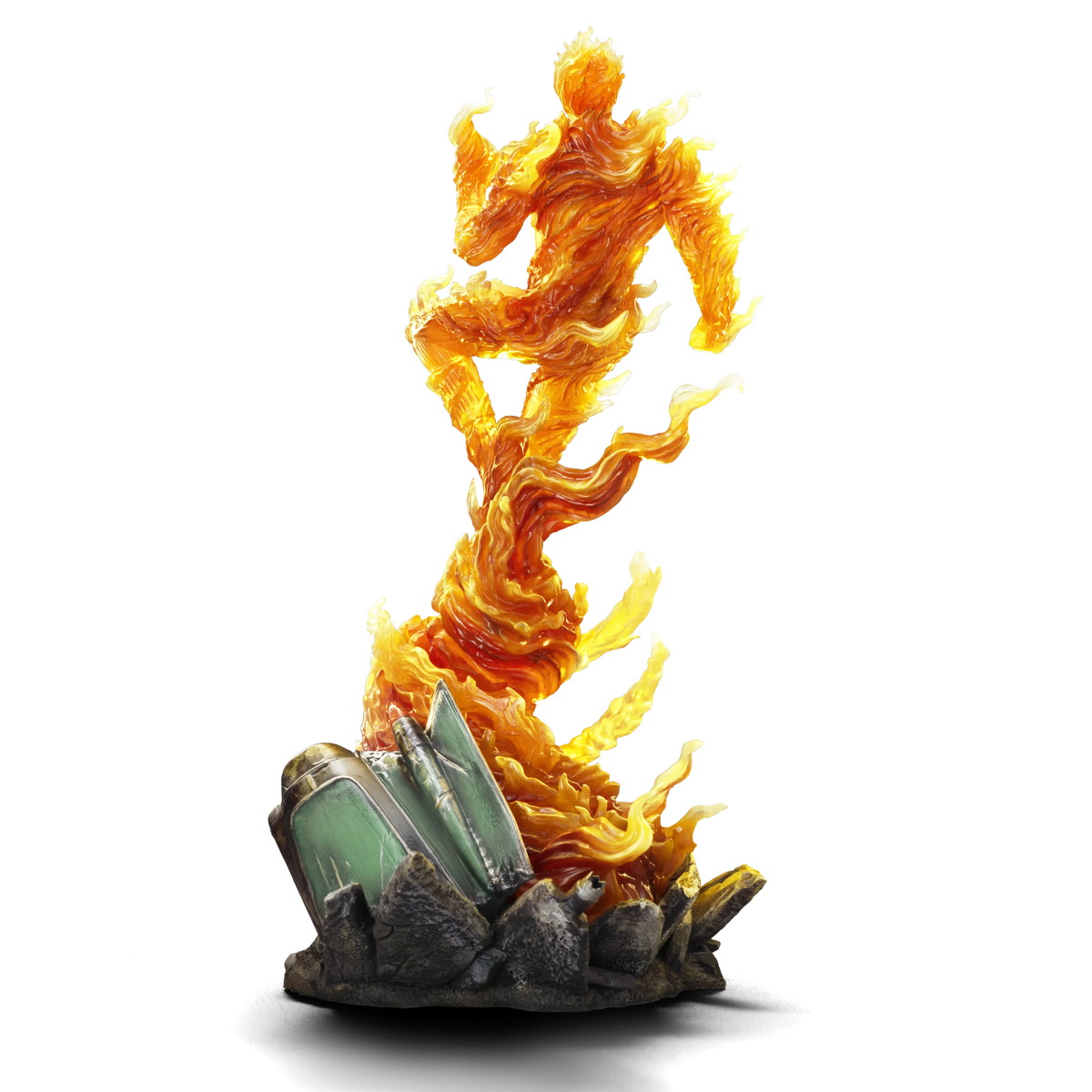 Iron Studios - The Fantastic Four: First Steps - Human Torch Bds Art Scale Statue 1/10