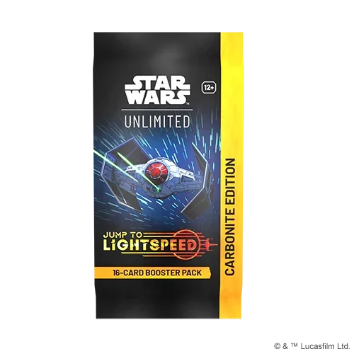 Star Wars: Unlimited - Jump To Lightspeed - Carbonite Booster Box (12X Packs)
