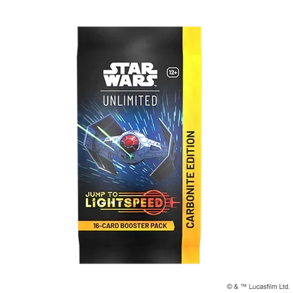 Star Wars: Unlimited - Jump To Lightspeed - Carbonite Booster Box (12X Packs)