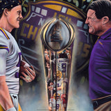 Joe Burrow and Coach O “Perfection”