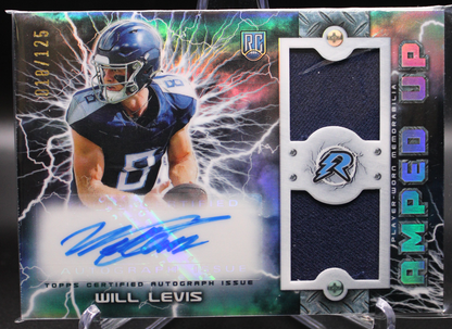 2024 Topps Composite Football - Will Levis Raupa-Wl - Amped Up Rpa /125
