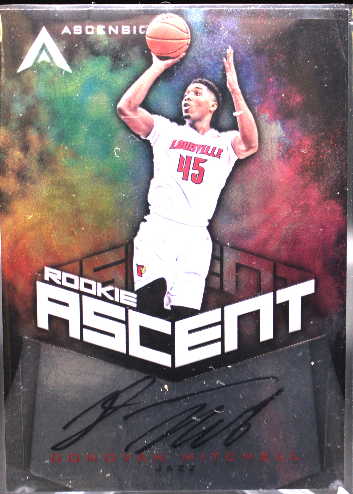 2017-18 Panini Ascension - Donovan Mitchell Asc-Don - Rookie Ascent Auto /299