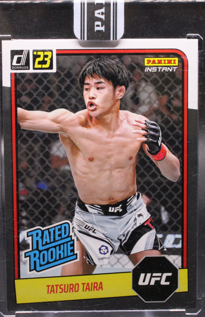 2023 Panini Instant UFC - Tatsuro Taira Rr-35 - Rated Rookie Retro Black 1/1