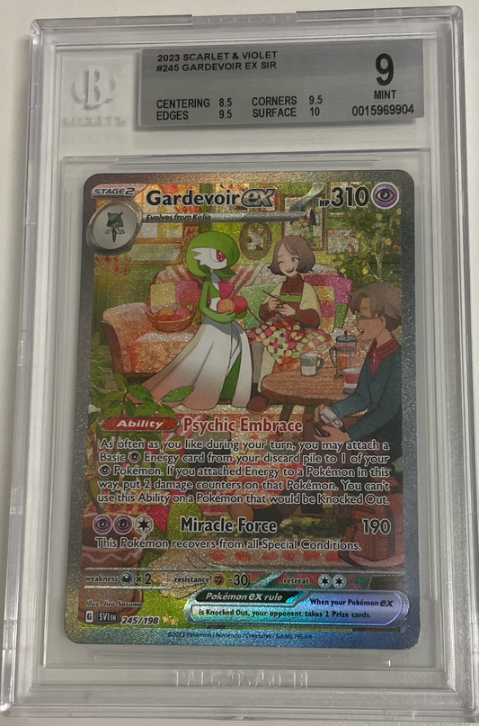 Gardevoir Ex 245/198 - Scarlet & Violet Base - 2023 Pokemon - BGS 9