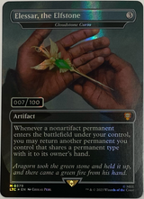 Elessar, the Elfstone - Cloudstone Curio (Serial Numbered) - Commander: The Lord of the Rings: Tales of Middle-earth (LTC)