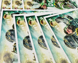 Jason Kelce "Hungry Dogs" Artist X Athlete Dual Autograph