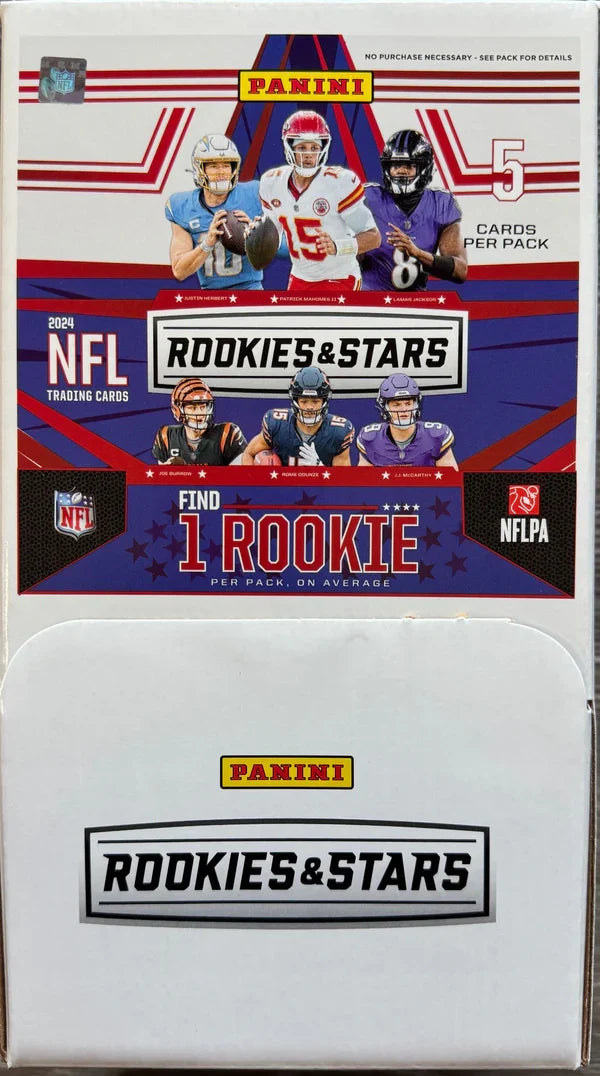 2024 Panini Rookies And Stars Football Gravity Feed Box