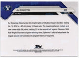 2025 Topps Bowman U Now AJ Dybantsa #28 Orange Foil /25 BYU Cougars Rookie RC Basketball Card