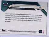 2025 Topps Now Kon Knueppel #151 Orange Foil /25 Charlotte Hornets Rookie RC Basketball Card