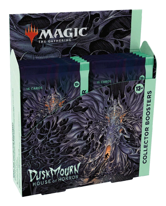 Magic: The Gathering - Duskmourn: House Of Horrors - Collector Booster Box (12X Packs)