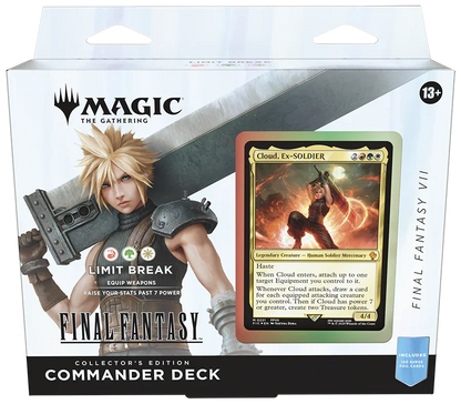 Magic: The Gathering - Universes Beyond - Final Fantasy - Collector Commander Deck - Cloud, Ex-Soldier