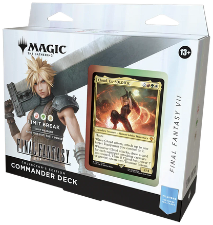 Magic: The Gathering - Universes Beyond - Final Fantasy - Collector Commander Deck - Cloud, Ex-Soldier