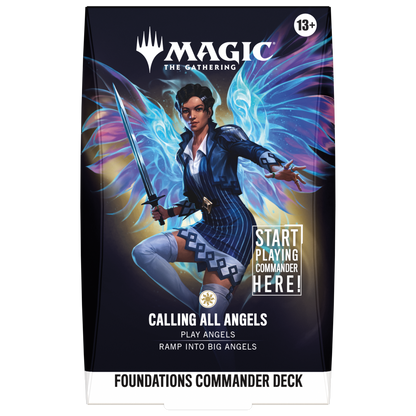 Magic: The Gathering - Reality Fracture - Foundations Commander Deck - Bundle