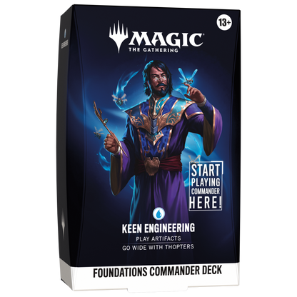 Magic: The Gathering - Reality Fracture - Foundations Commander Deck - Bundle