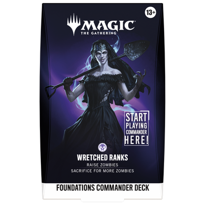 Magic: The Gathering - Reality Fracture - Foundations Commander Deck - Bundle
