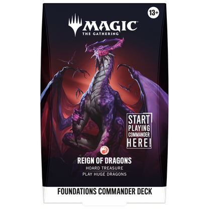 Magic: The Gathering - Reality Fracture - Foundations Commander Deck - Bundle