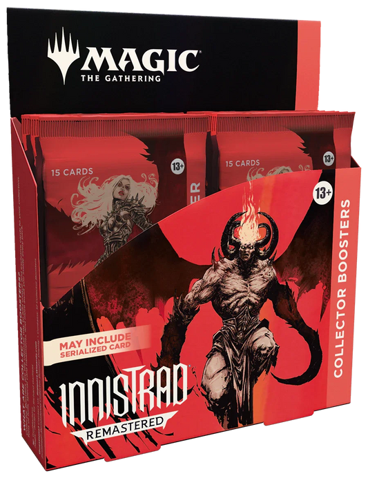 Magic: The Gathering - Innistrad Remastered - Collector Booster Box (12X Packs)