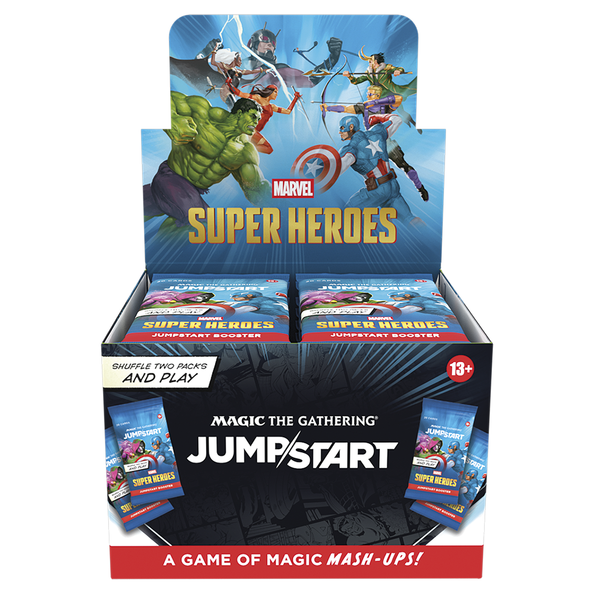 Magic: The Gathering - Universes Beyond - Marvel Super Heroes - Jumpstart Booster Box (24X Packs)