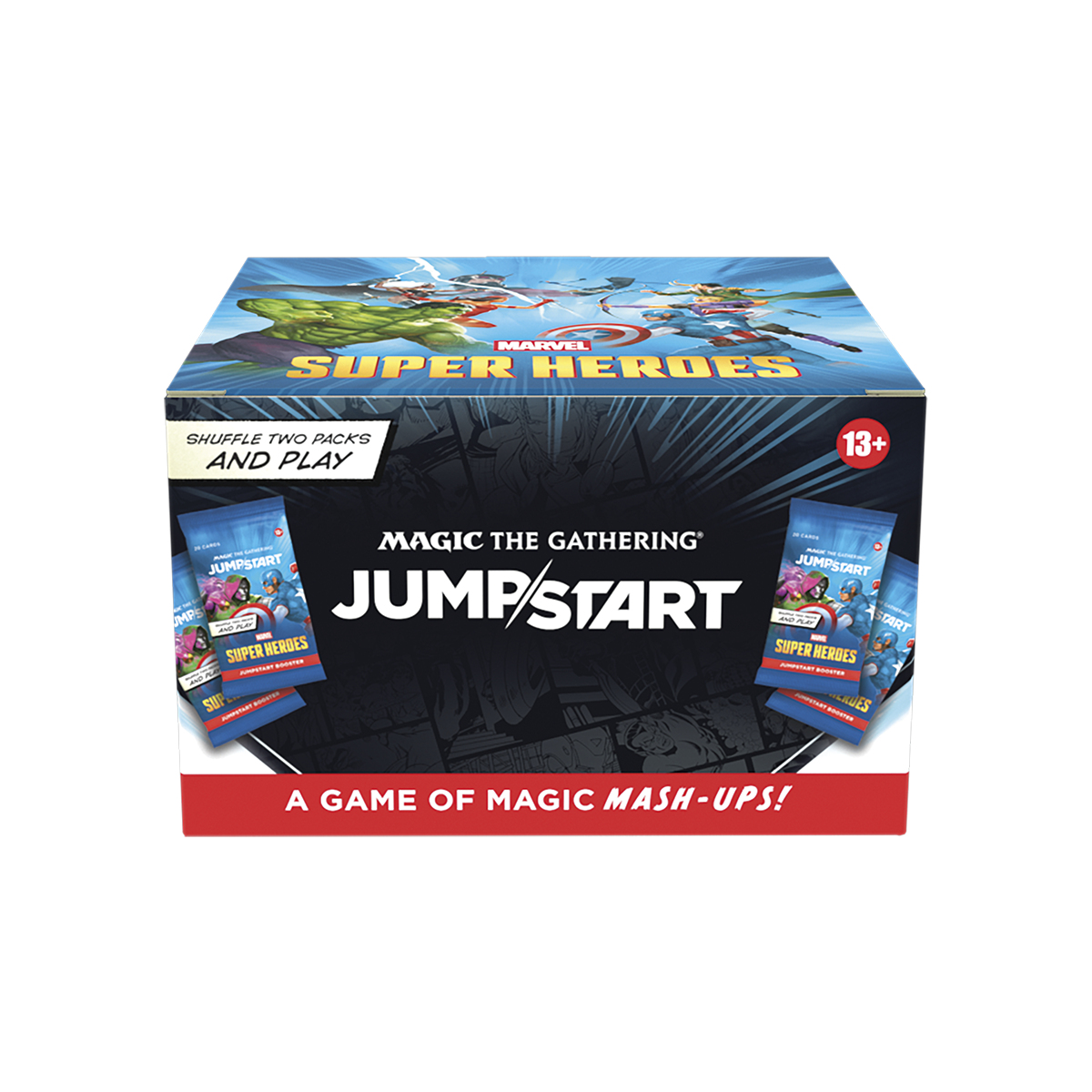 Magic: The Gathering - Universes Beyond - Marvel Super Heroes - Jumpstart Booster Box (24X Packs)