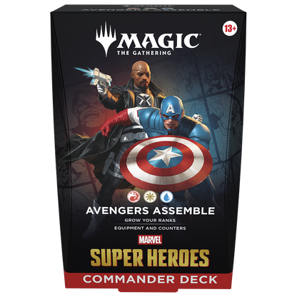 Magic: The Gathering - Universes Beyond - Marvel Super Heroes - Commander Deck - Bundle