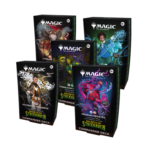Magic: The Gathering - Secrets Of Strixhaven - Commander Deck - Bundle