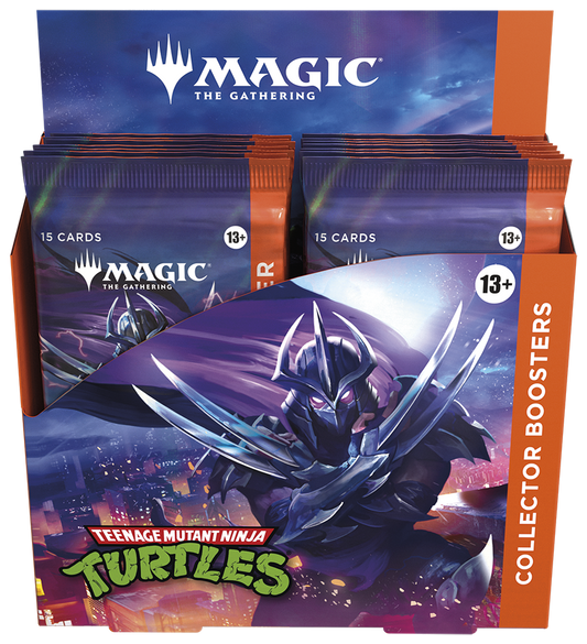 Magic: The Gathering - Universes Beyond - Teenage Mutant Ninja Turtles - Collector Booster Box (12X Packs)