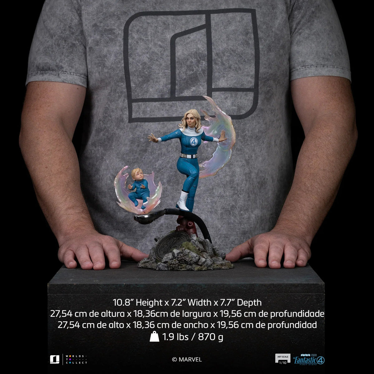 Iron Studios - The Fantastic Four: First Steps - Invisible Woman Bds Art Scale Statue 1/10