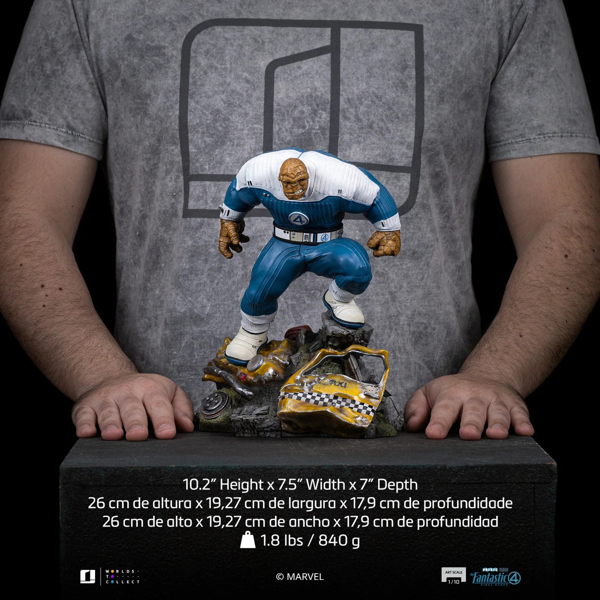 Iron Studios - The Fantastic Four: First Steps - The Thing Bds Art Scale Statue 1/10