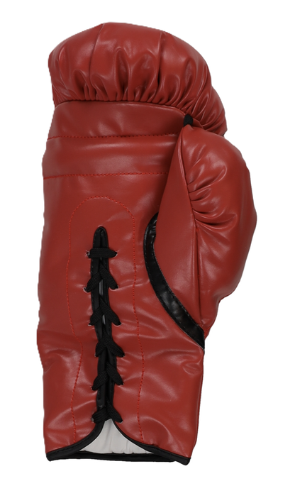 Mike Tyson Autographed Signed Everlast Red Boxing Glove In Display Case - Fiterman Sports Group Authenticated
