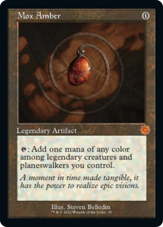 Mox Amber - The Brothers' War: Retro Frame Artifacts (Brr)