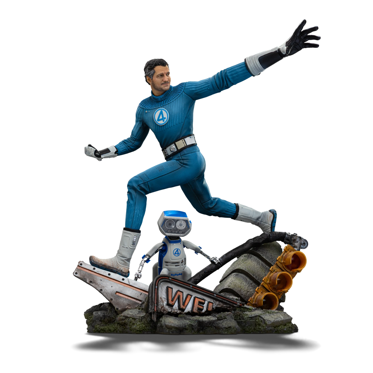 Iron Studios - The Fantastic Four: First Steps - Mister Fantastic Bds Art Scale Statue 1/10